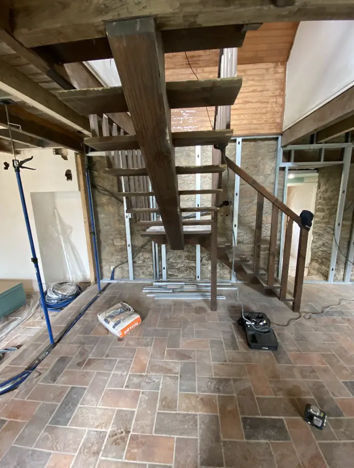Escalier bois