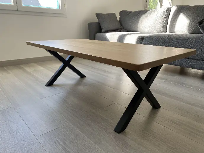 Table basse chêne