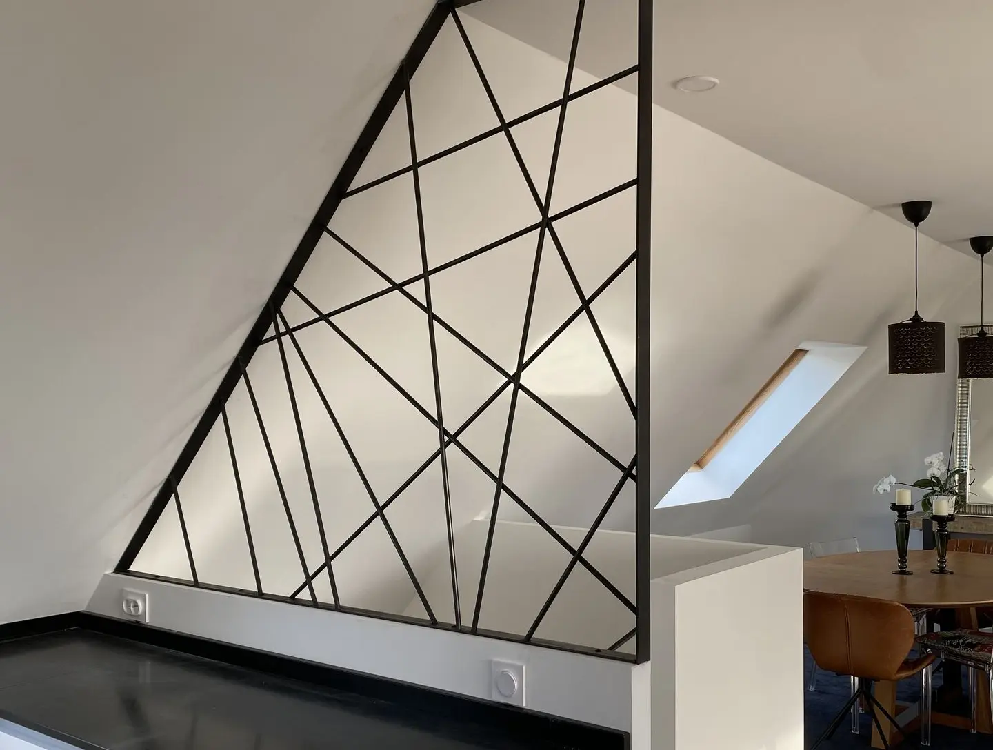 cloison entrecroisé