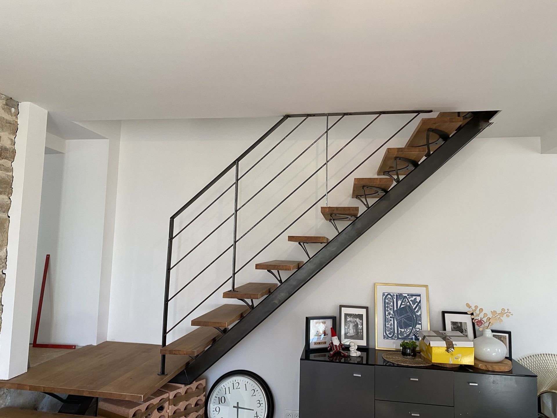 Garde-corps 4lisses escalier
