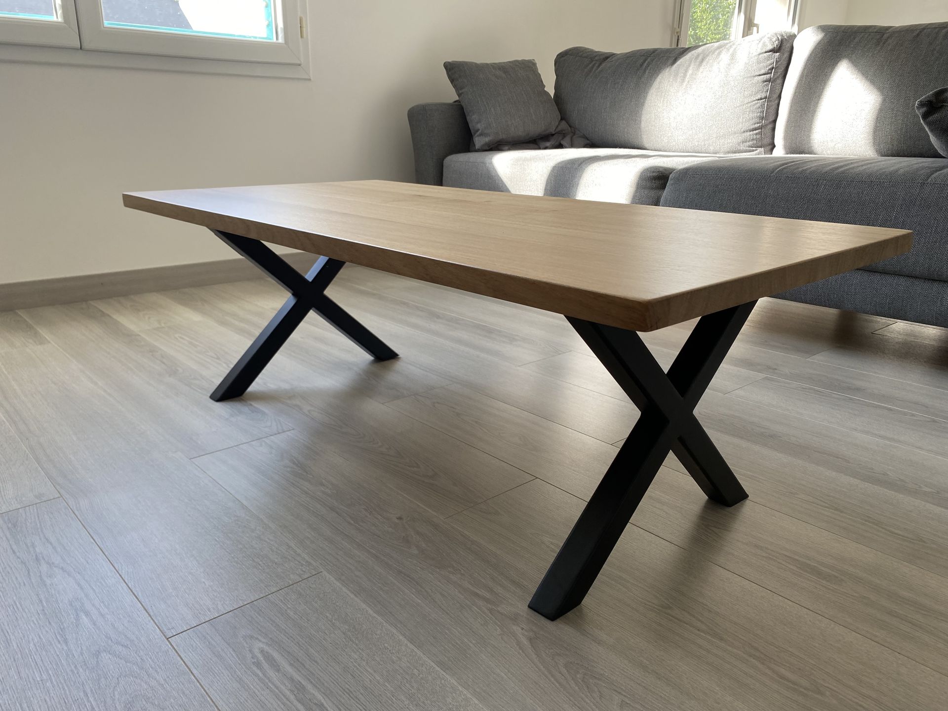 Table basse chêne