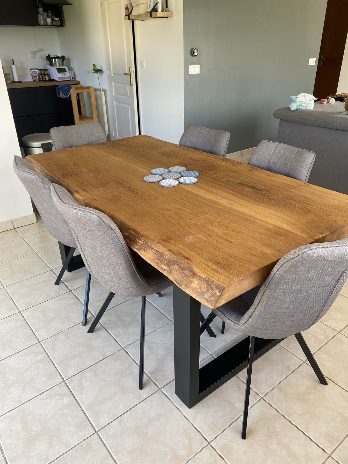 Table de diner chêne